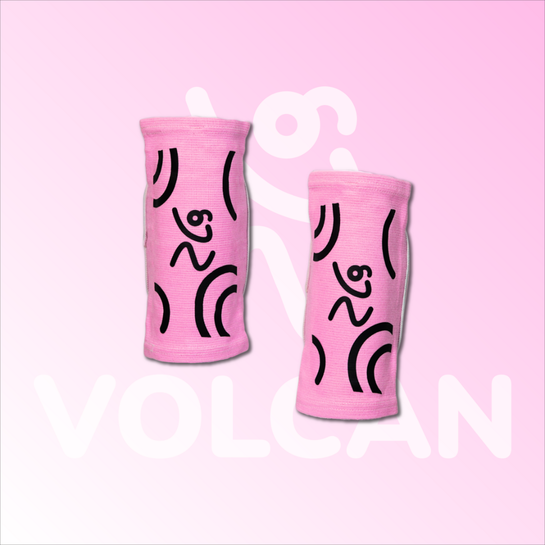 Rodillera Rosa Volcan