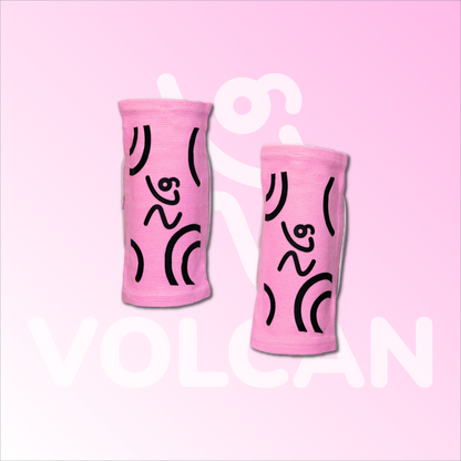 Rodillera Rosa Volcan